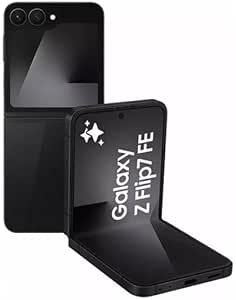 Samsung Galaxy Z Flip7 FE, Smartphone Android 5G avec Galaxy AI, 256 Go, Smartphone déverrouillé, Noir