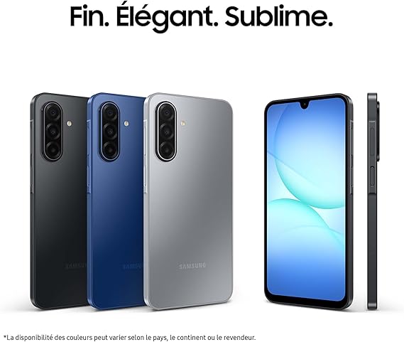 Samsung Galaxy A17 5G 128 Go, Smartphone Android déverrouillé, écran 6,7\", Batterie 5000 mAh, Noir, Version FR – Image 6