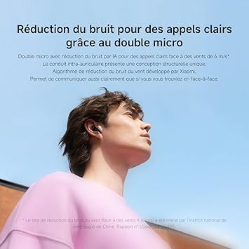 Xiaomi Redmi Buds 6 Lite Écouteurs sans Fil Bluetooth 5.3 – Image 6