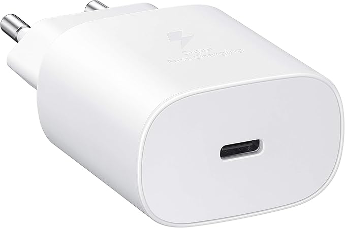 Samsung Chargeur USB C, Adaptateur Secteur 25W Ultra Rapide Blanc – Image 3