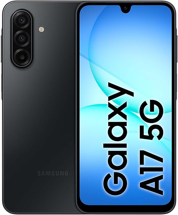 Samsung Galaxy A17 5G 128 Go, Smartphone Android déverrouillé, écran 6,7\", Batterie 5000 mAh, Noir, Version FR