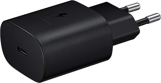 Samsung Chargeur USB C, 25W Original Ultra Rapide Noir