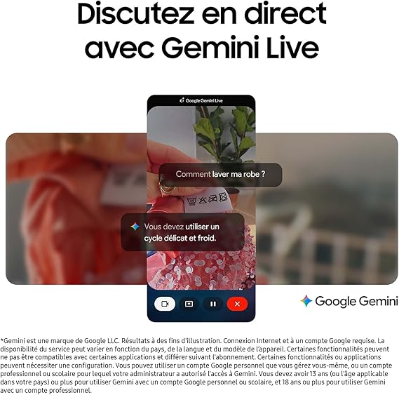 Samsung Galaxy A17 5G 128 Go, Smartphone Android déverrouillé, écran 6,7\", Batterie 5000 mAh, Gris, Version FR – Image 5