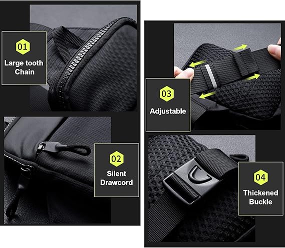 Sacoche à bandoulière bleu – Image 6