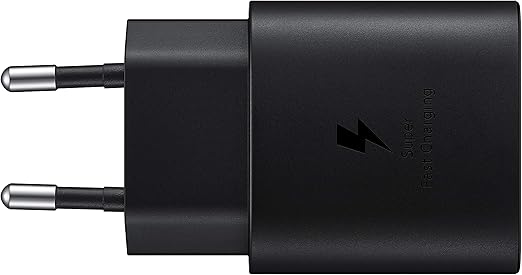Samsung Chargeur USB C, 25W Original Ultra Rapide Noir – Image 2